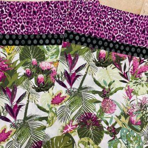 Tropicalia Light Pillowcases ~ Standard/Queen ~ OEKO-TEX Cotton ~ New ~ Custom